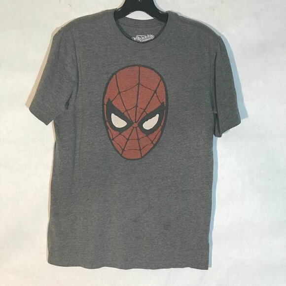 Old Navy Marvel SPIDERMAN Gray Short Sleeve Tee Shirt Top XL - Picture 2 of 8